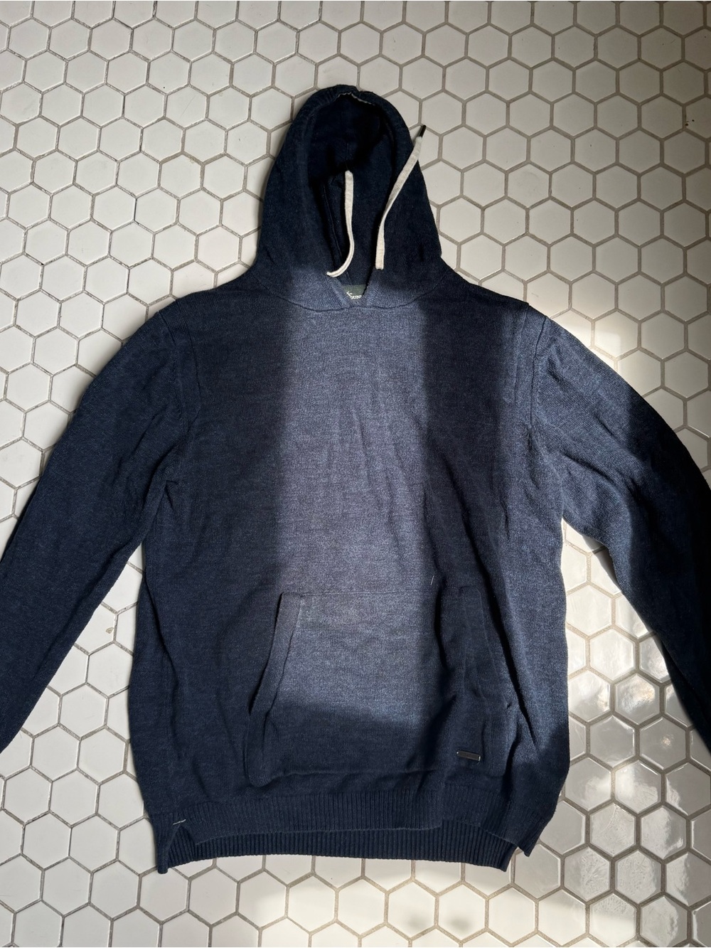 Rodd & Gunn Navy Crewneck Hooded Sweater
